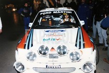 Foto vintage Rally, Valentino Rossi, Cunico, Monza, 1998, stampa 27 x 18 cm
