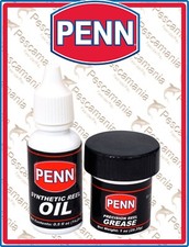 Olio e Grasso PENN per manutenzione mulinelli e canne