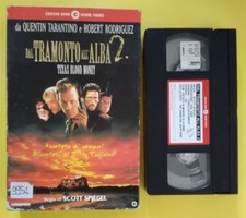 Vhs Dal Tramonto All'Alba 2 Film Thriller Tarantino Videocassetta Ex Nolo (V141)