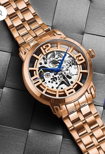 Orologio scheletro stührling - orologio,