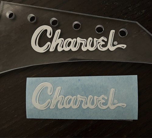 Adesivo charvel anni - adesivo, 80