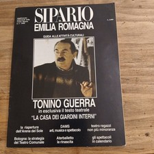 SIPARIO IN EMILIA ROMAGNA Anno