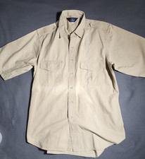 Woolrich Shirt Men Large Khaki