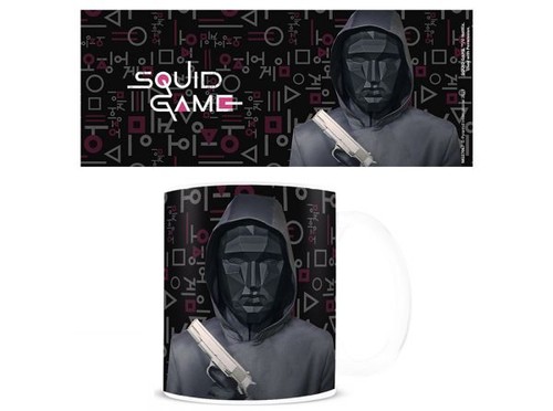 Squid game maschera nera - maschera,