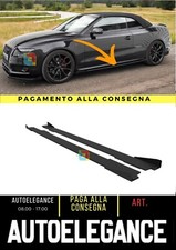 😍minigonne laterali Street Pro + alette adatto per Audi A /A5 S-Line/S5 Coupe😍