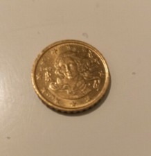 moneta 10 centesimi anno 2002 rara Venere Botticelli