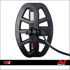 PIASTRA DOPPIA D V8X MINELAB 8x5.5" METAL DETECTOR CERCA METALLI X-TERRA PRO