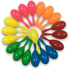 24Pcs Mini Maracas for Kids