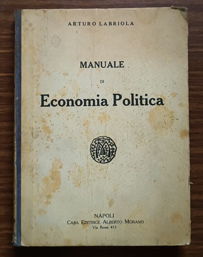Manuale economia politica - di,