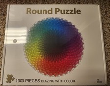 Round 1000 Piece Art Puzzle