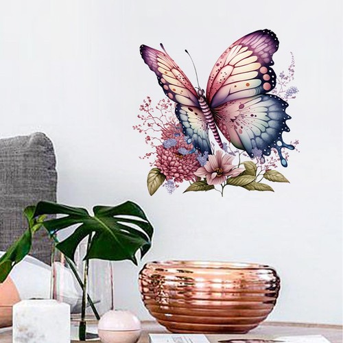 Decalcomanie muro con fiori - decalcomanie,