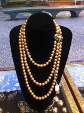 Collana Artigianale Multifilo in Perle Di Maiorca