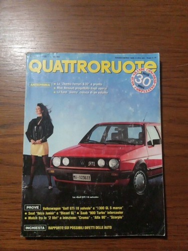 Rivista quattroruote aprile - rivista, quattroruote"
