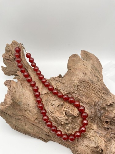 Collana con perline rotonde - , in
