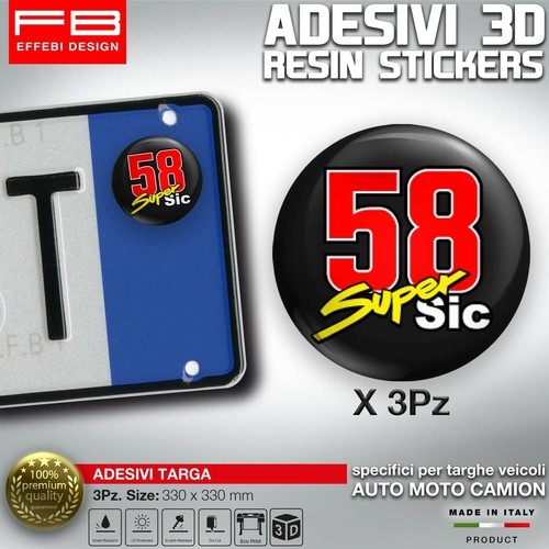 Adesivi sticker targa - sticker, plate