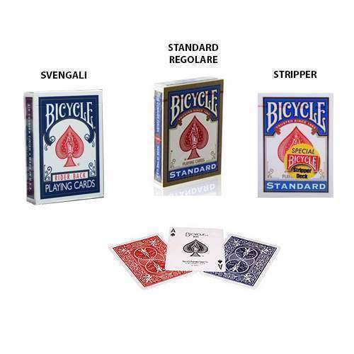 Mazzi carte bicycle - carte, trio