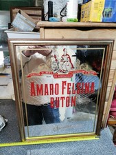 Quadro a specchio vintage Amaro Felsina Buton anni 60