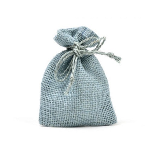 Sacchetti juta azzurro - sacchetti,