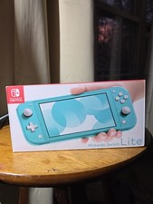 Nintendo switch lite turquoise - nintendo,