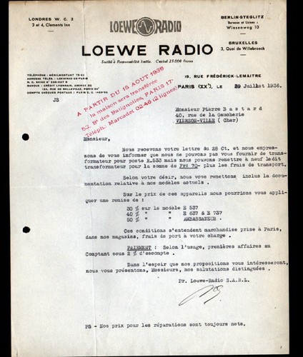 Paris radio - paris, (xx°