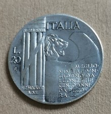 20 LIRE Commemorative Medal of