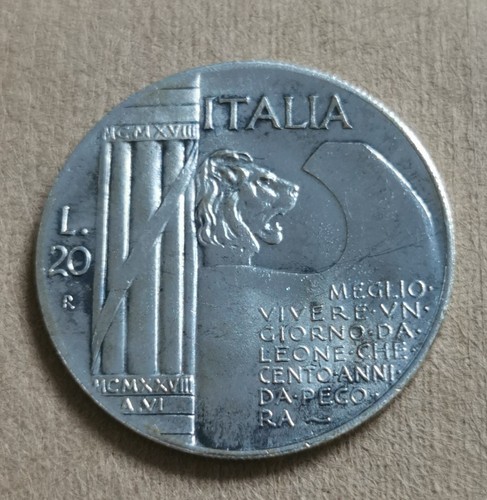 Lire commemorative medal - 20,