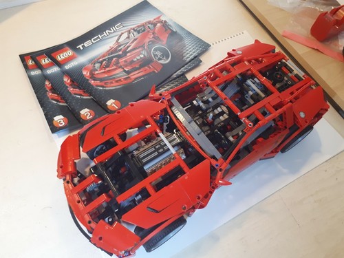Lego technic supercar 8070 - lego,