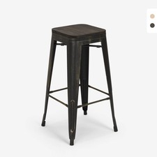 sgabello alto da bar vintage