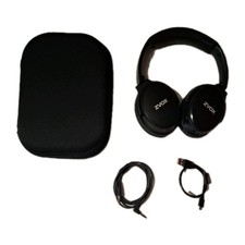 Zvox Cuffie Bluetooth O USB con Cancellazione del Rumore Nero