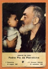 SANTINO HOLY CARD - PADRE PIO