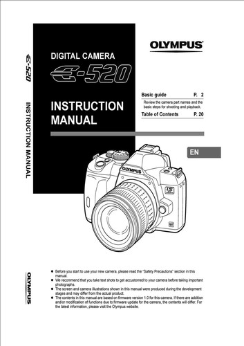 Olympus 520 fotocamera - e-520,