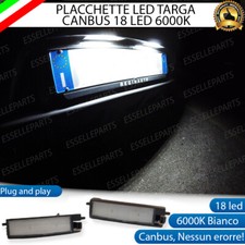 PLACCHETTE A LED LUCI TARGA 18