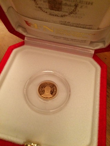 Vaticano oro moneta 10eur - -,