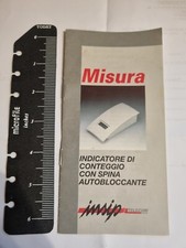 Istruzioni originali Misura contascatti Insip Telecom Italia