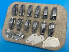 Ludwig anni 70 Vistalite Tom Drum Floor Tom Bass Drum Lug Set grande classico 12 anse