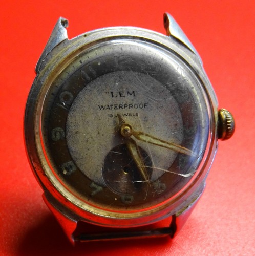 Vintage orologio meccanico lem - meccanico,