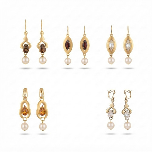 Orecchini stile vintage - , lotto