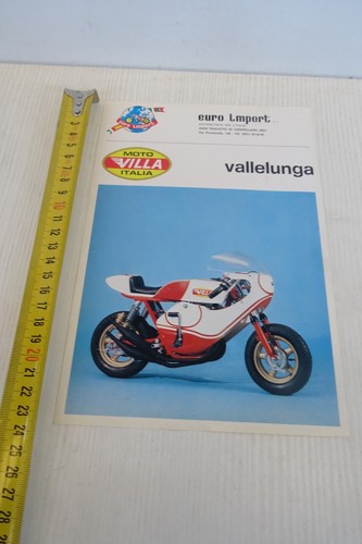 Brochure volantino moto villa - brochure,