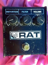 ProCo Rat 1984 versione 3-A White Face LM308 pedale chitarra vintage SN# RT-023071