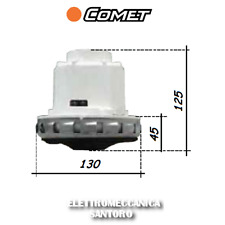 MOTORE PER ASPIRAPOLVERE ASPIRALIQUIDI WATT 1200 VOLT 220 COMET CVP CV