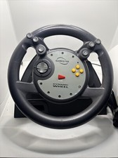 Volante + Pedaliera Wheel Steering con RUMBLE EFFECT per NINTENDO 64 N64