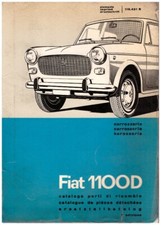 FIAT  1100 D  - Catalogo