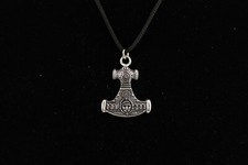 COLLANA CIONDOLO METALLO MARTELLO DI THOR Mjolnir C099