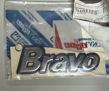 SIGLA BRAVO FIAT LOGO EMBLEMA FREGIO STEMMA SCRITTA ORIGINALE COD. 46773716