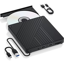 Unità Blu-Ray Esterna 5 in 1 Lettore BD Con Masterizzatore DVD/CD USB 3.0 E USB-