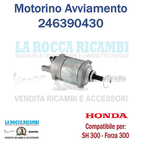 Motorino avviamento honda - avviamento, sh