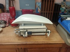 Bilancia pesaneonati neonati Vintage bilancia pesa bambini vintage 15 kg bianco 