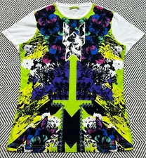 T-shirt uomo Versace Versus Jeans taglia M stampa multi ottima