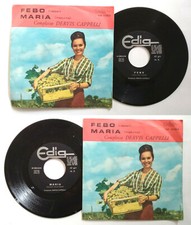 7"45 Giri Complesso Dervis Cappelli Febo/Maria Italy Pop Liscio Folk Disco