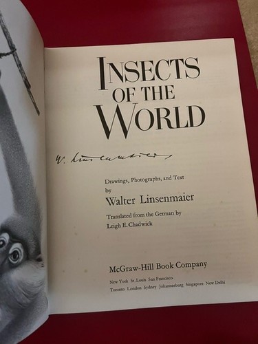 Insects the world walter - of,